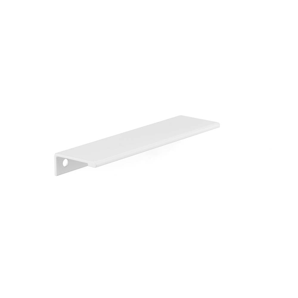 Richelieu America - Contemporary Aluminum Edge Pull - 9898 - White