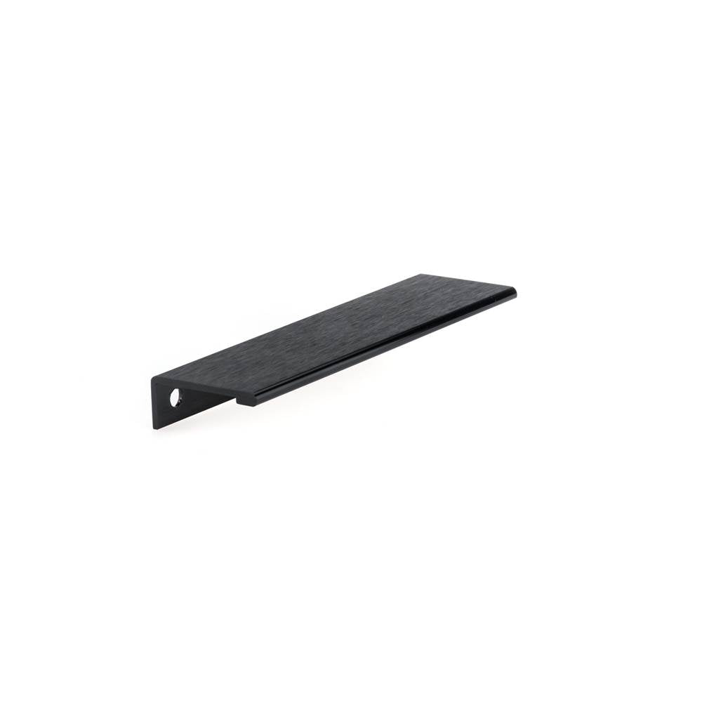 Richelieu America - Contemporary Aluminum Edge Pull - 9898 - Brushed Black