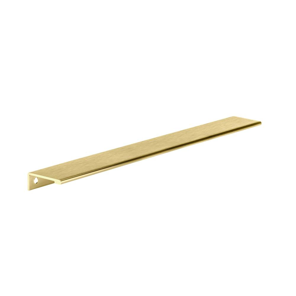 Richelieu America - Contemporary Aluminum Edge Pull - 9898 - Satin Gold