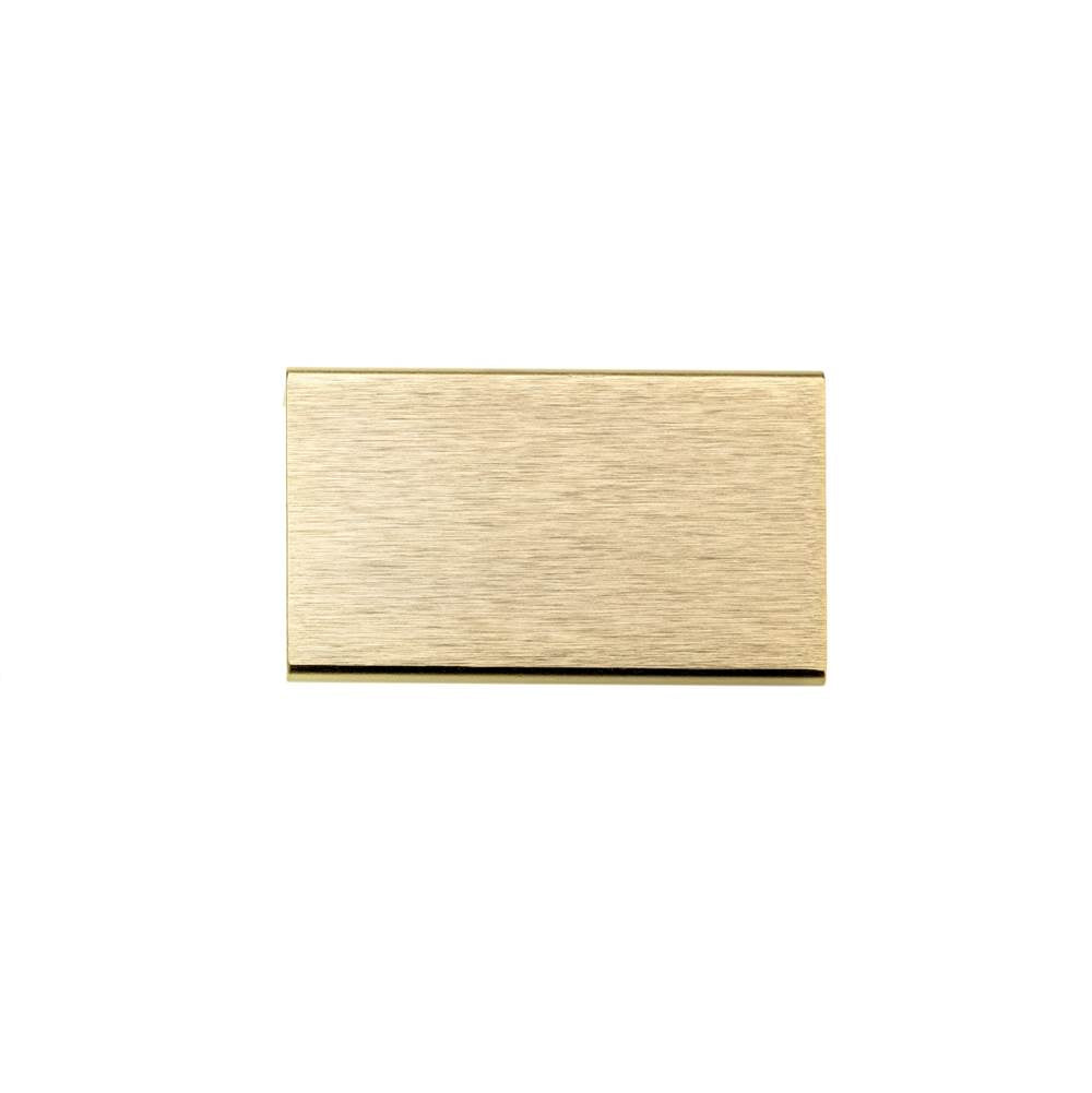Contemporary Aluminum Edge Pull - 9898