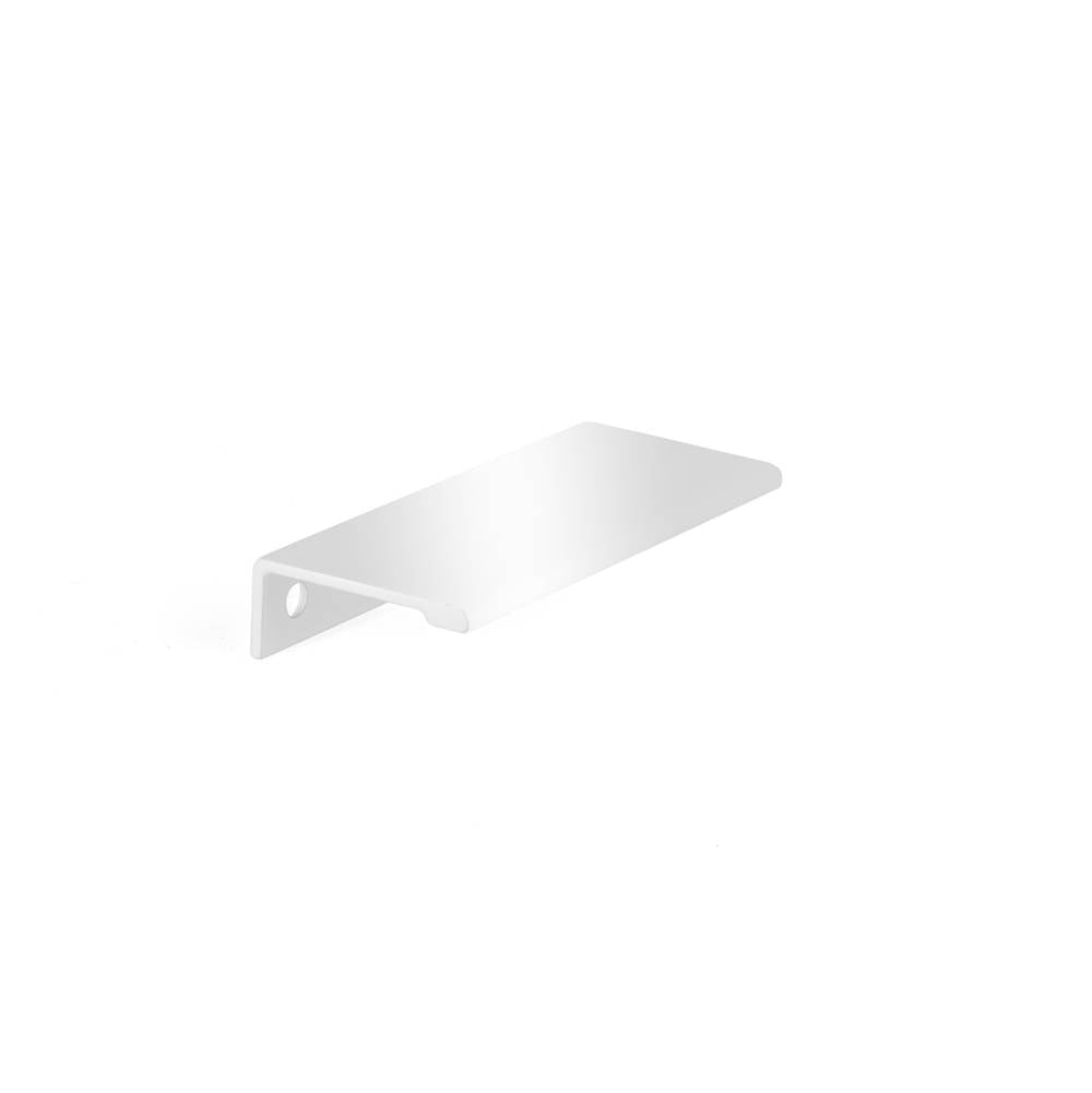 Richelieu America - Contemporary Aluminum Edge Pull - 9898 - White