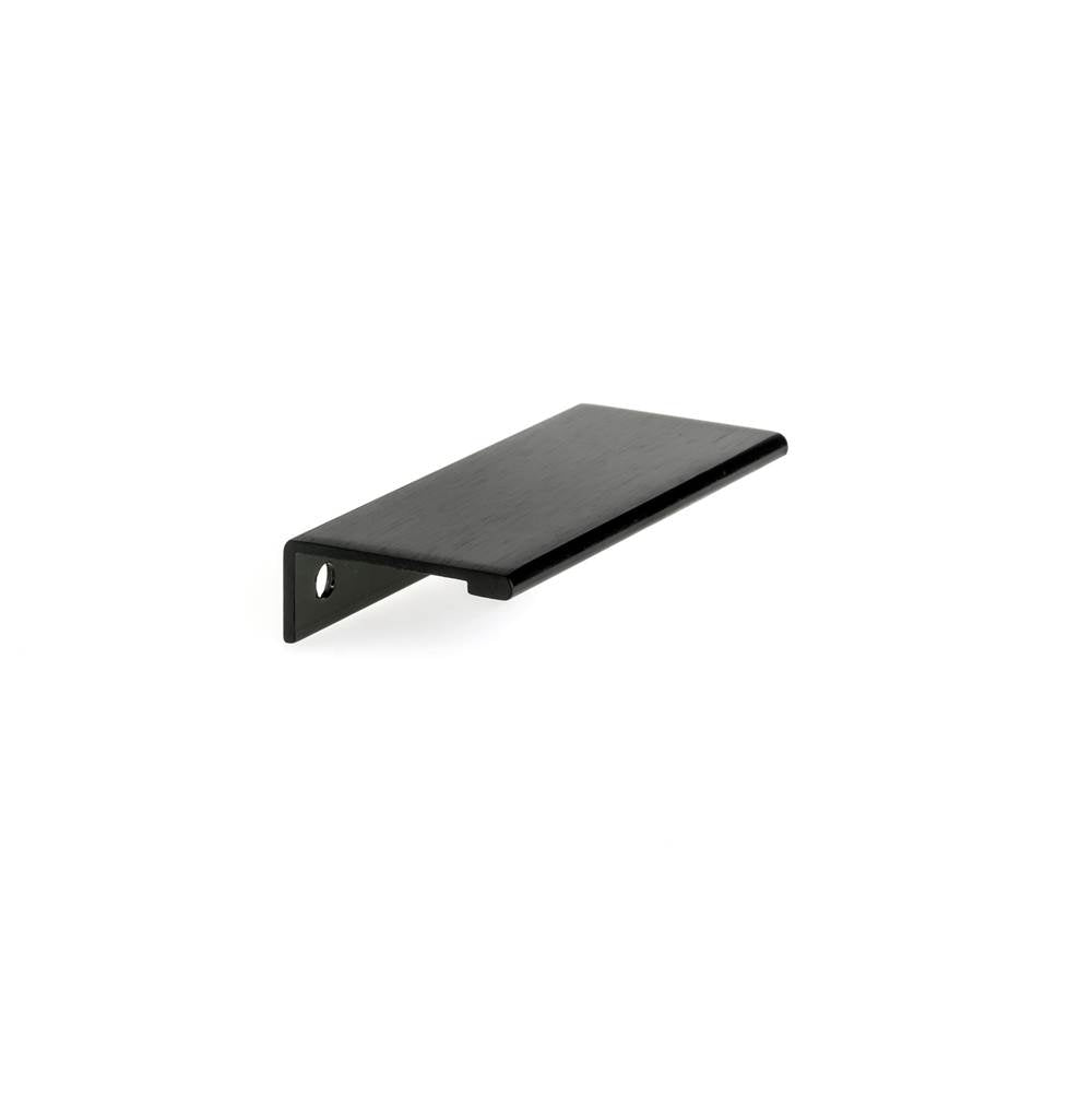 Richelieu America - Contemporary Aluminum Edge Pull - 9898 - Brushed Black