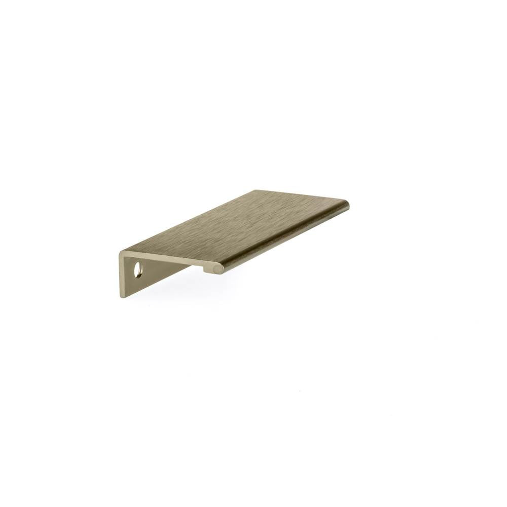 Richelieu America - Contemporary Aluminum Edge Pull - 9898 - Brushed Champagne Bronze