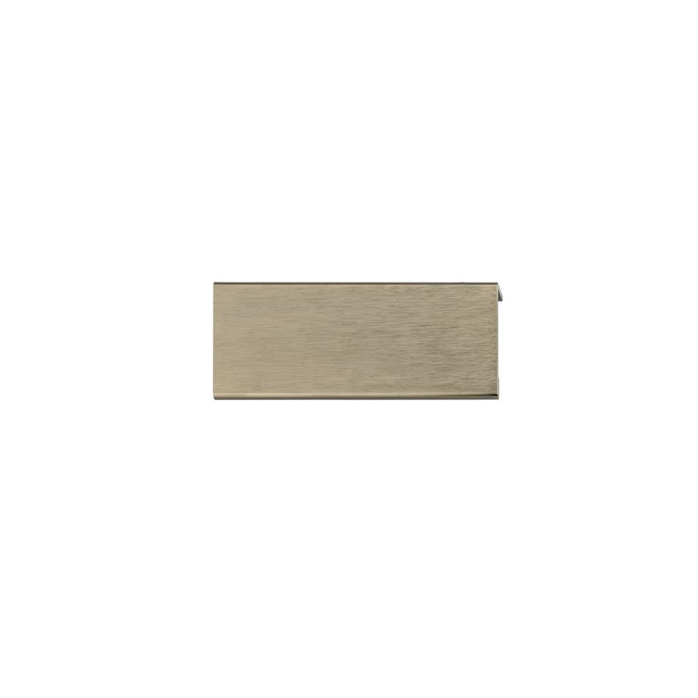 Contemporary Aluminum Edge Pull - 9898