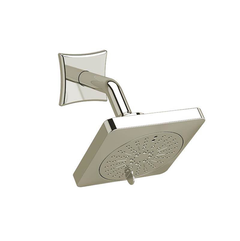 Riobel - 5'' 6-Function Showerhead With Arm - Polished Nickel
