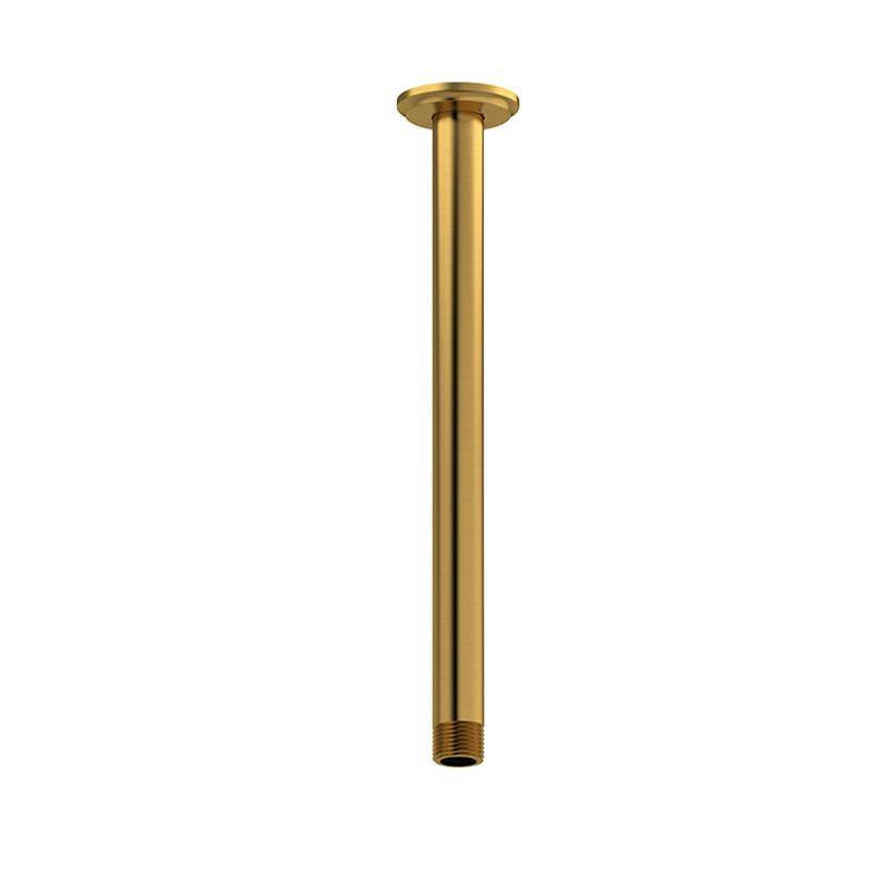Riobel - 12'' Ceiling Mount Shower Arm - Brushed Gold