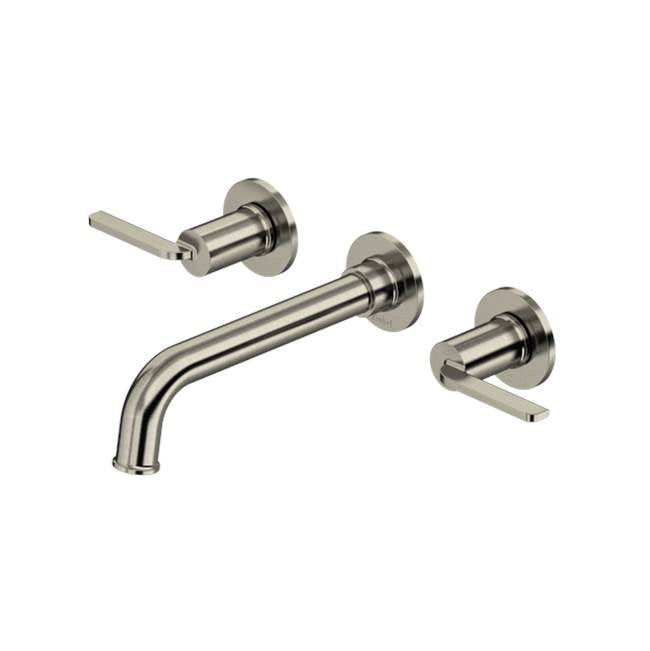 Riobel - AuthenticaE Wall Mount Lavatory Faucet Trim - Brushed Nickel
