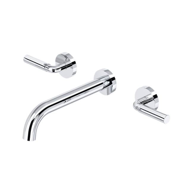 Riobel - RiuE Wall Mount Lavatory Faucet Trim - Chrome