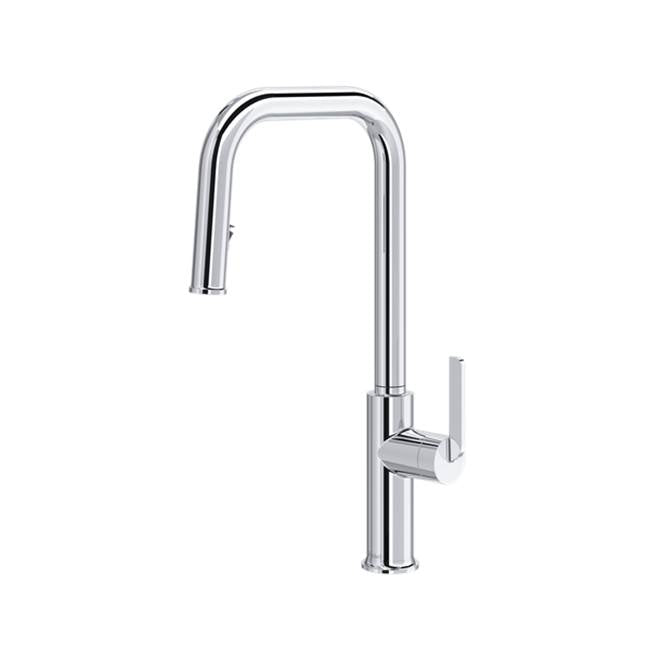 Riobel - AuthenticaE Pull-Down Kitchen Faucet With U-Spout - Chrome