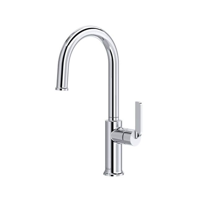 Riobel - AuthenticaE Bar/Food Prep Kitchen Faucet With C-Spout - Chrome