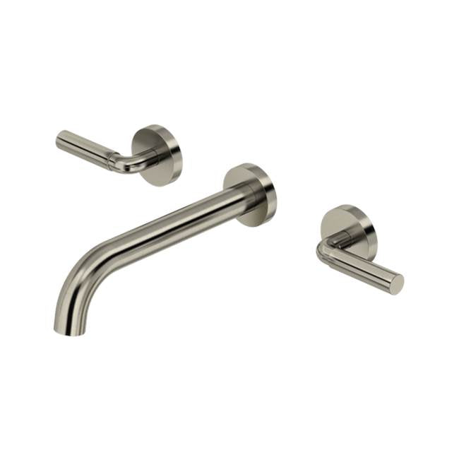 Riobel - RiuE Wall Mount Lavatory Faucet Trim - Brushed Nickel