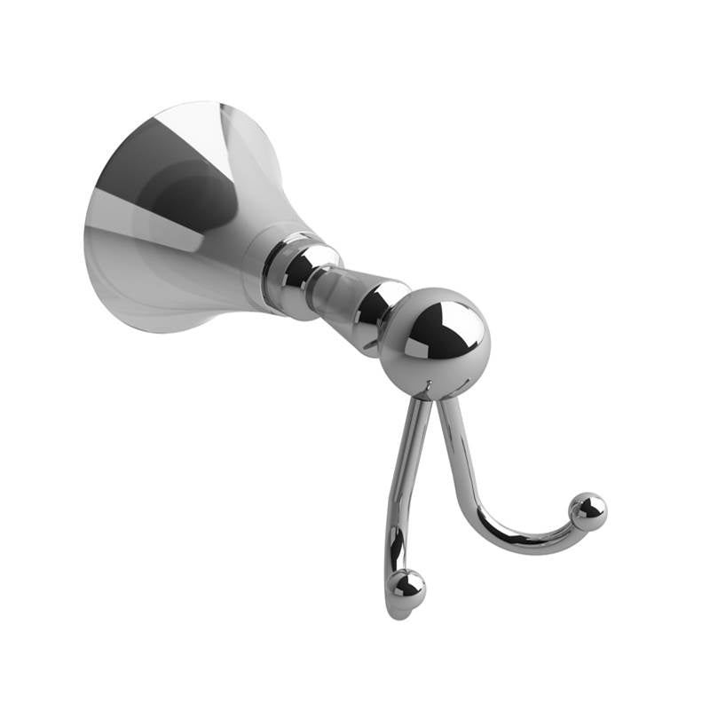 Riobel - HudsonE Double Robe Hook - Chrome