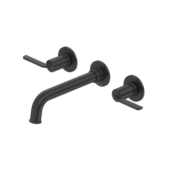 Riobel - AuthenticaE Wall Mount Lavatory Faucet Trim - Black