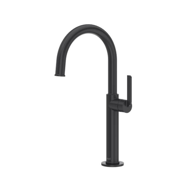 Riobel - AuthenticaE Single Handle Tall Lavatory Faucet - Black