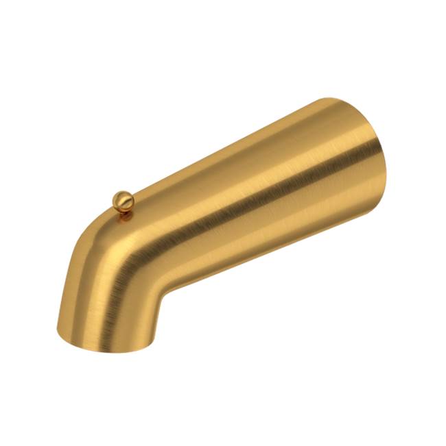Riobel - Wall Mount Tub Spout With Diverter - Brushed Gold