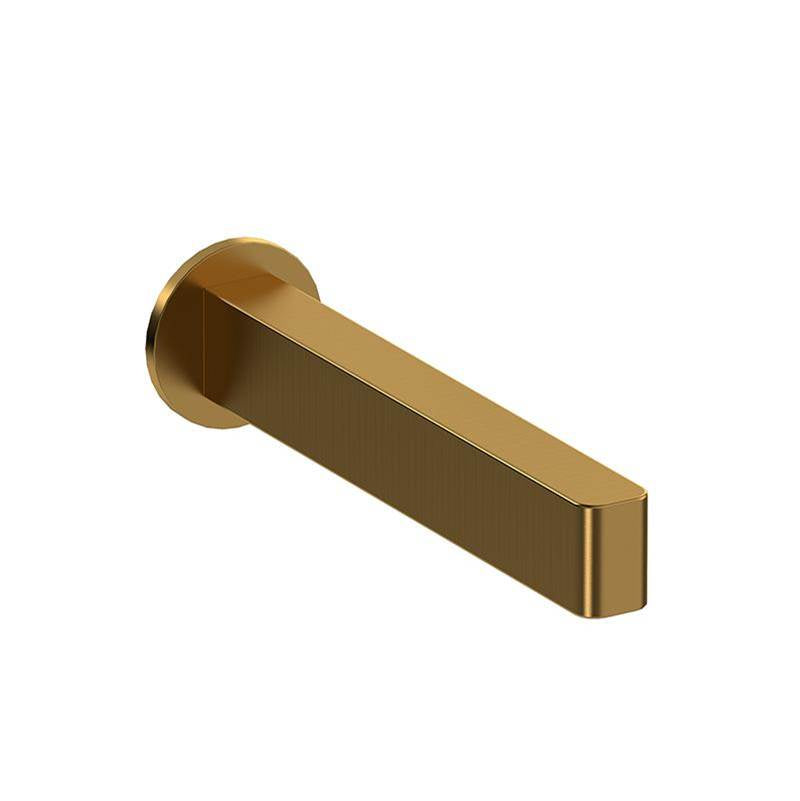 Riobel - ParadoxE Wall Mount Tub Spout - Brushed Gold