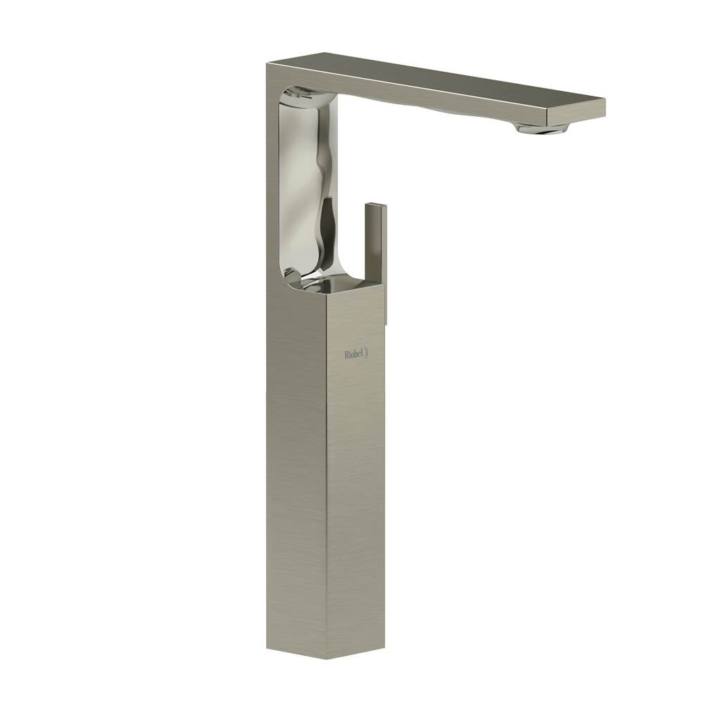 Riobel - Reflet Single Handle Tall Lavatory Faucet - Brushed Nickel