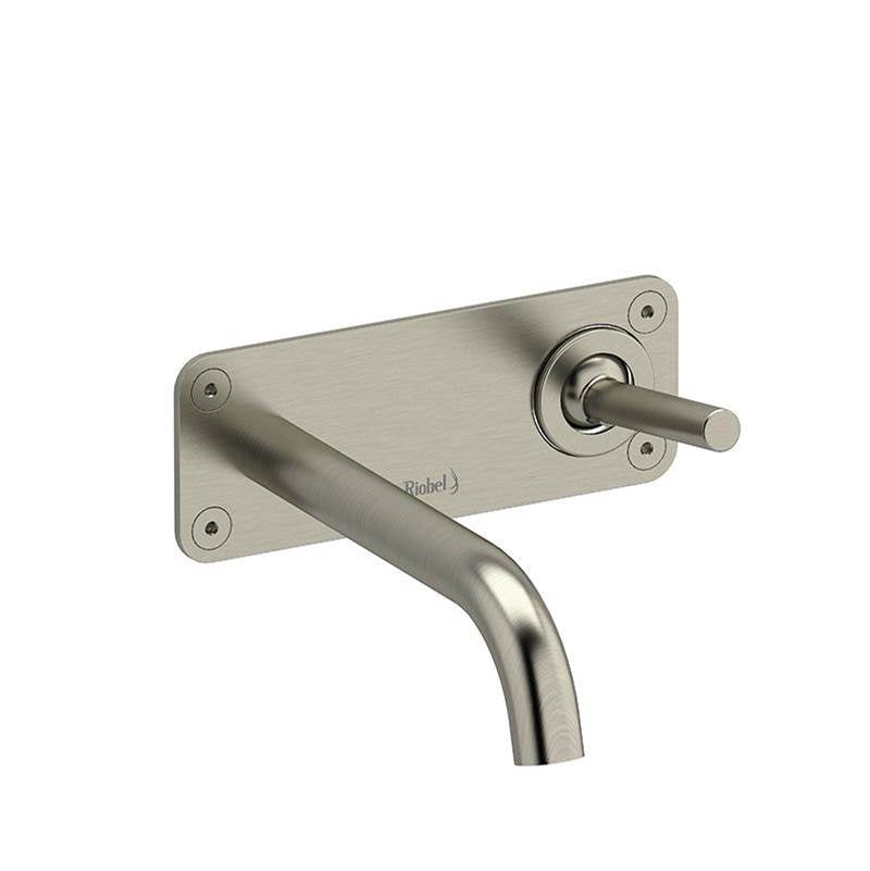 Riobel - RiuE Wall Mount Lavatory Faucet - Brushed Nickel