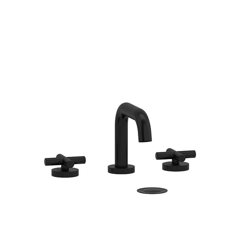 Riobel - RiuE Widespread Lavatory Faucet With U-Spout - Black