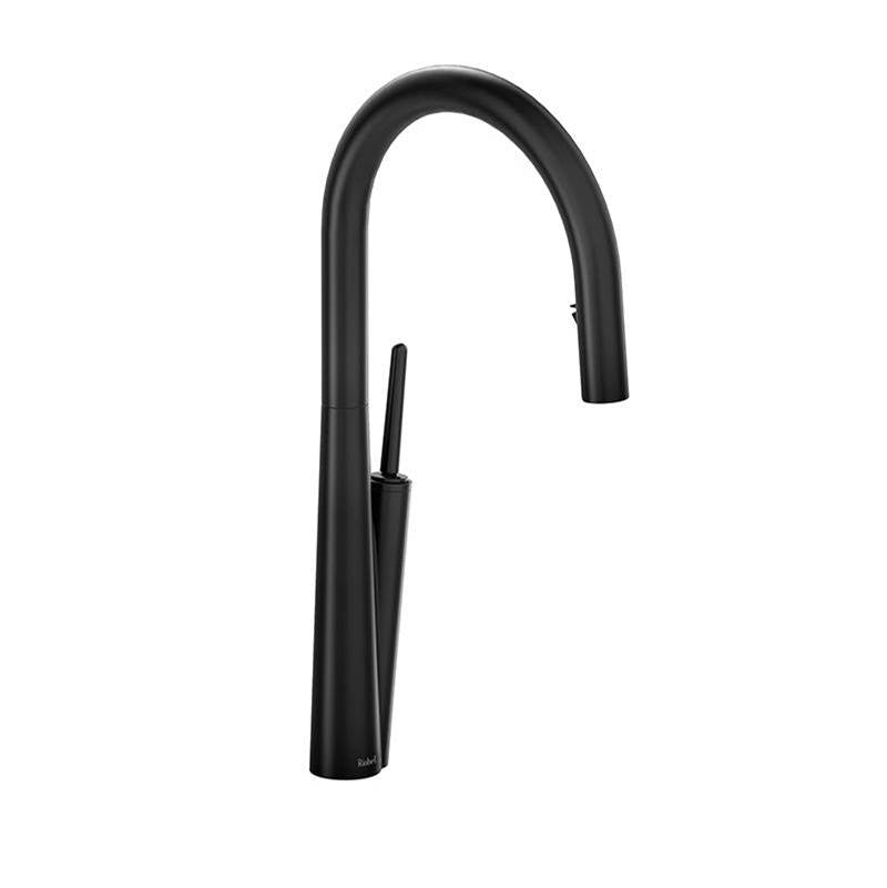Riobel - SolsticeE Pull-Down Kitchen Faucet - Black