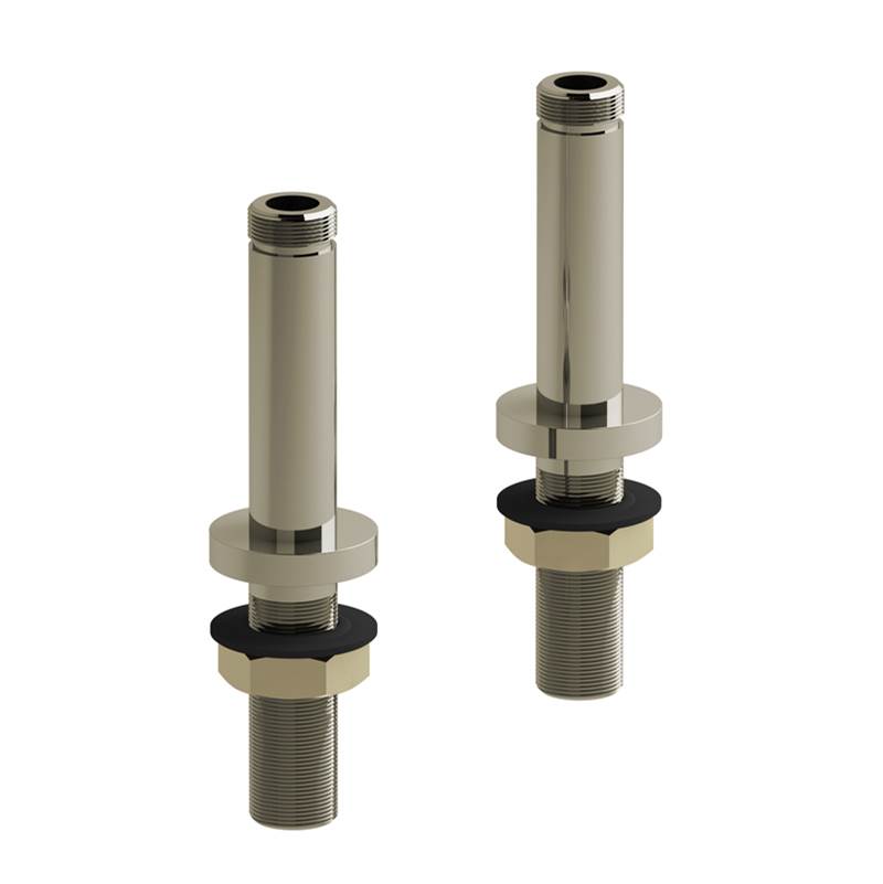 Riobel - 4'' Deck Mount Riser Pair - Polished Nickel