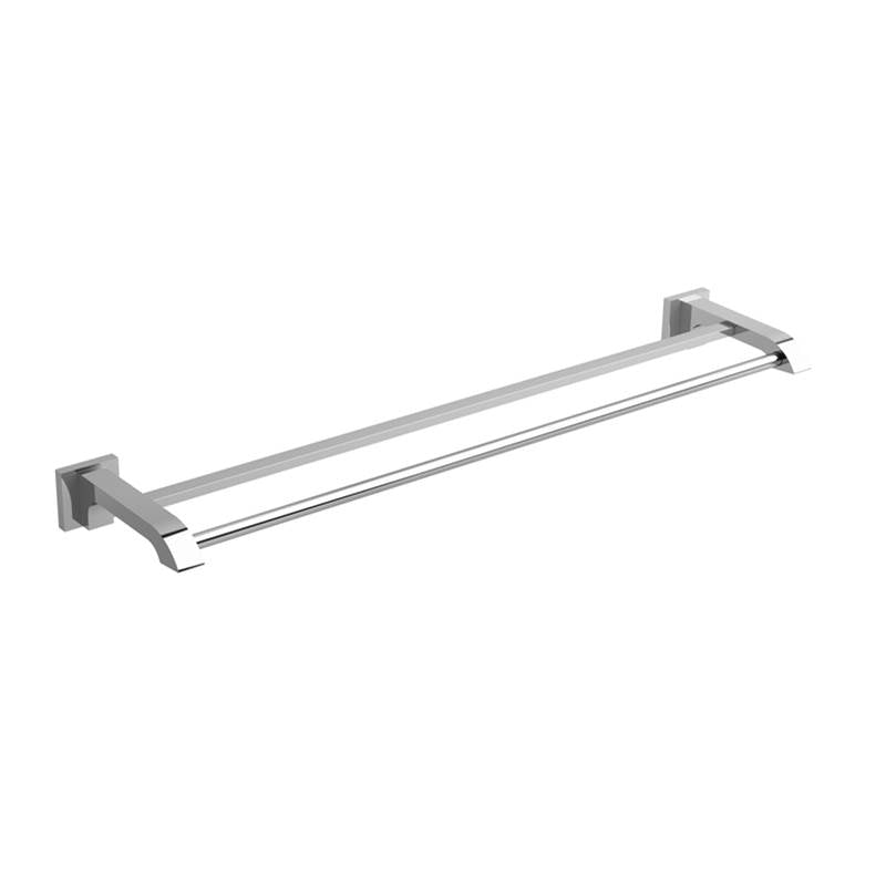 Riobel - ZendoE Double 24'' Towel Bar - Chrome
