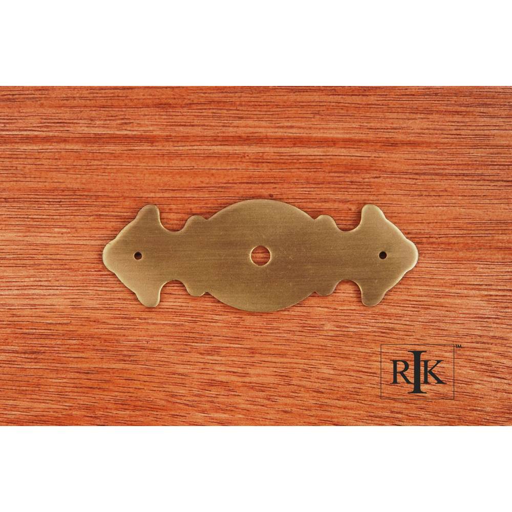 RK International - Decorative Plate with One Hole - Antique English