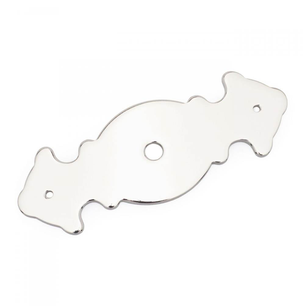RK International - Decorative Plate with One Hole - Polished Nickel