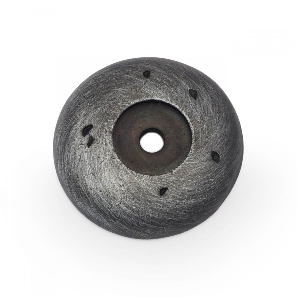 RK International - Distressed Knob Backplate - Distressed Nickel