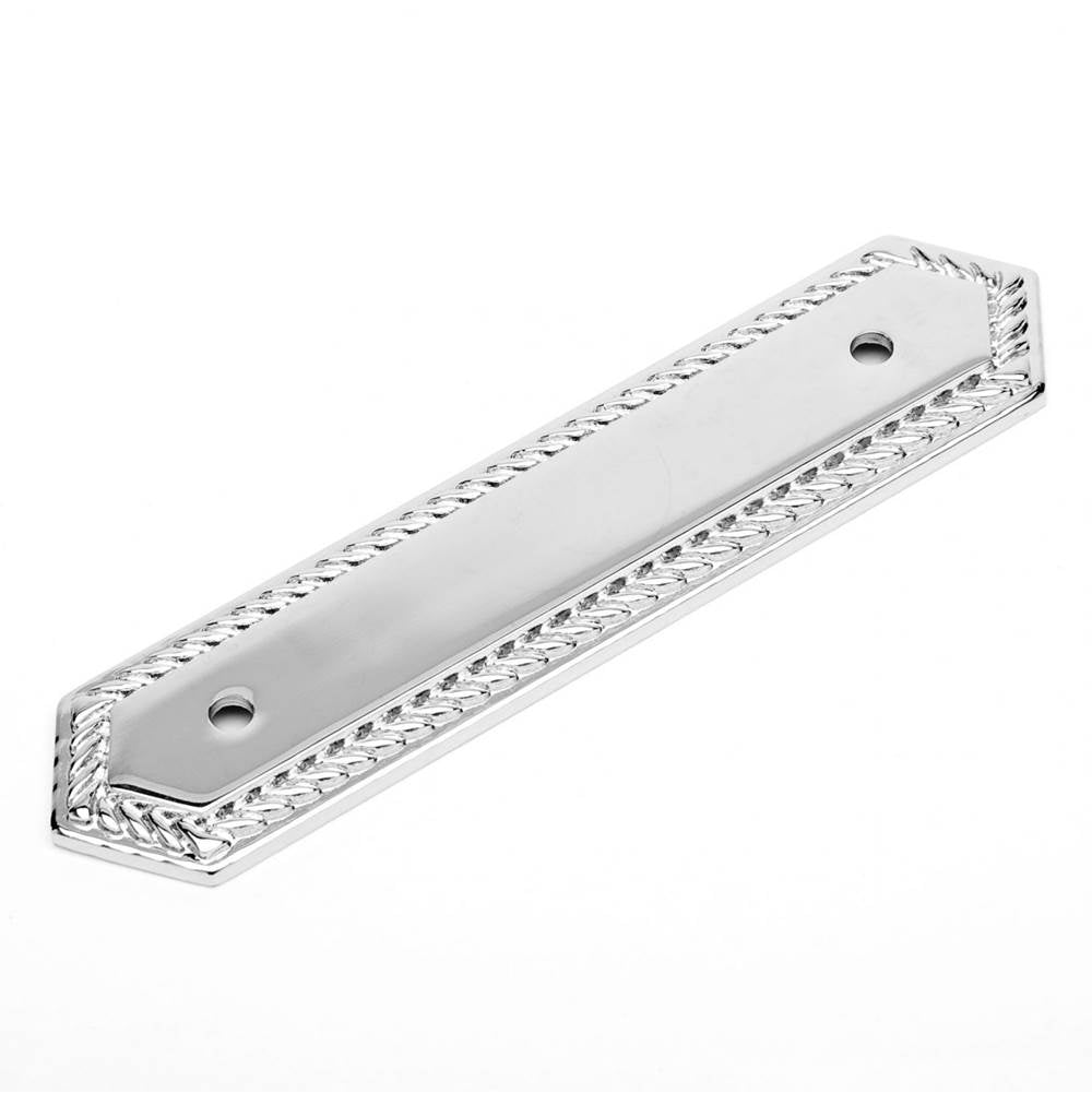 RK International - Rope Pull Backplate - Polished Nickel