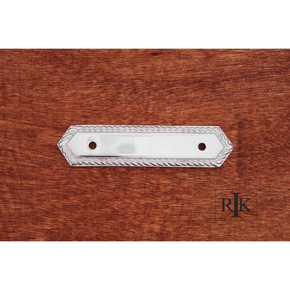 RK International - Rope Pull Backplate - Chrome