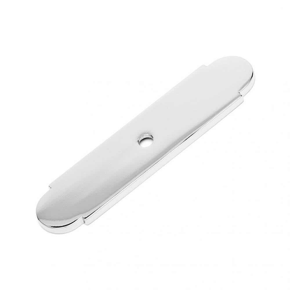 RK International - Small Backplate with One Hole - Polished Nickel