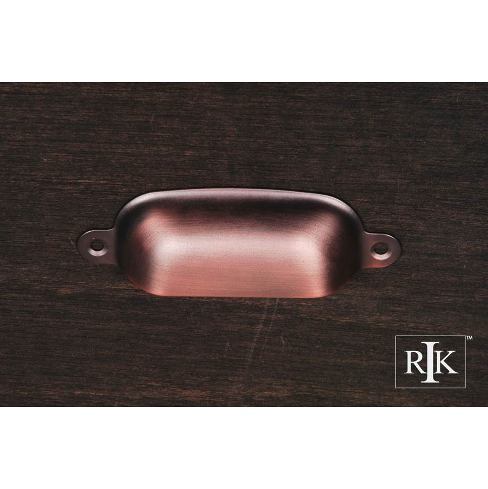 RK International - Flat Box Cup Pull - Distressed Copper