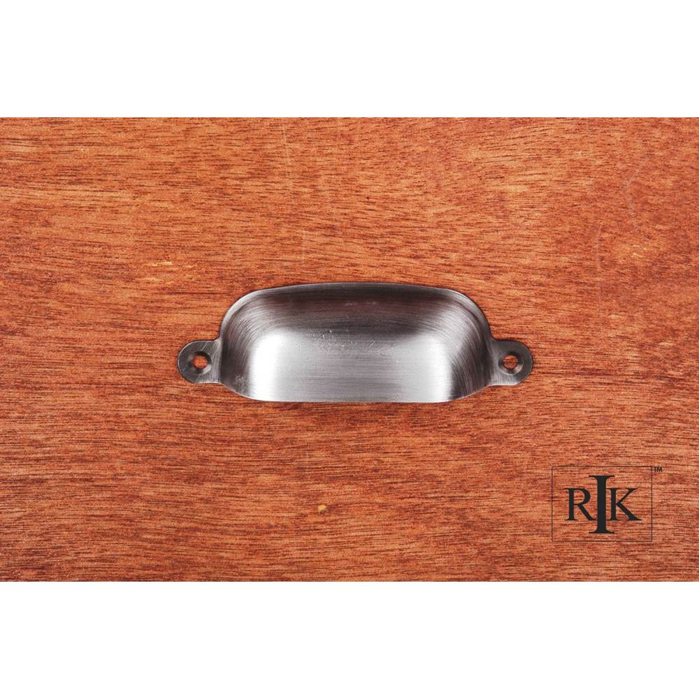 RK International - Flat Box Cup Pull - Distressed Nickel