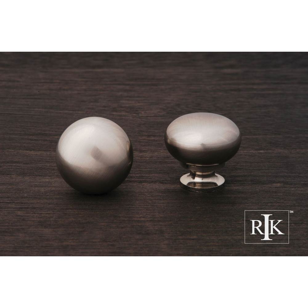 RK International - Globe Mushroom Knob - Satin Nickel