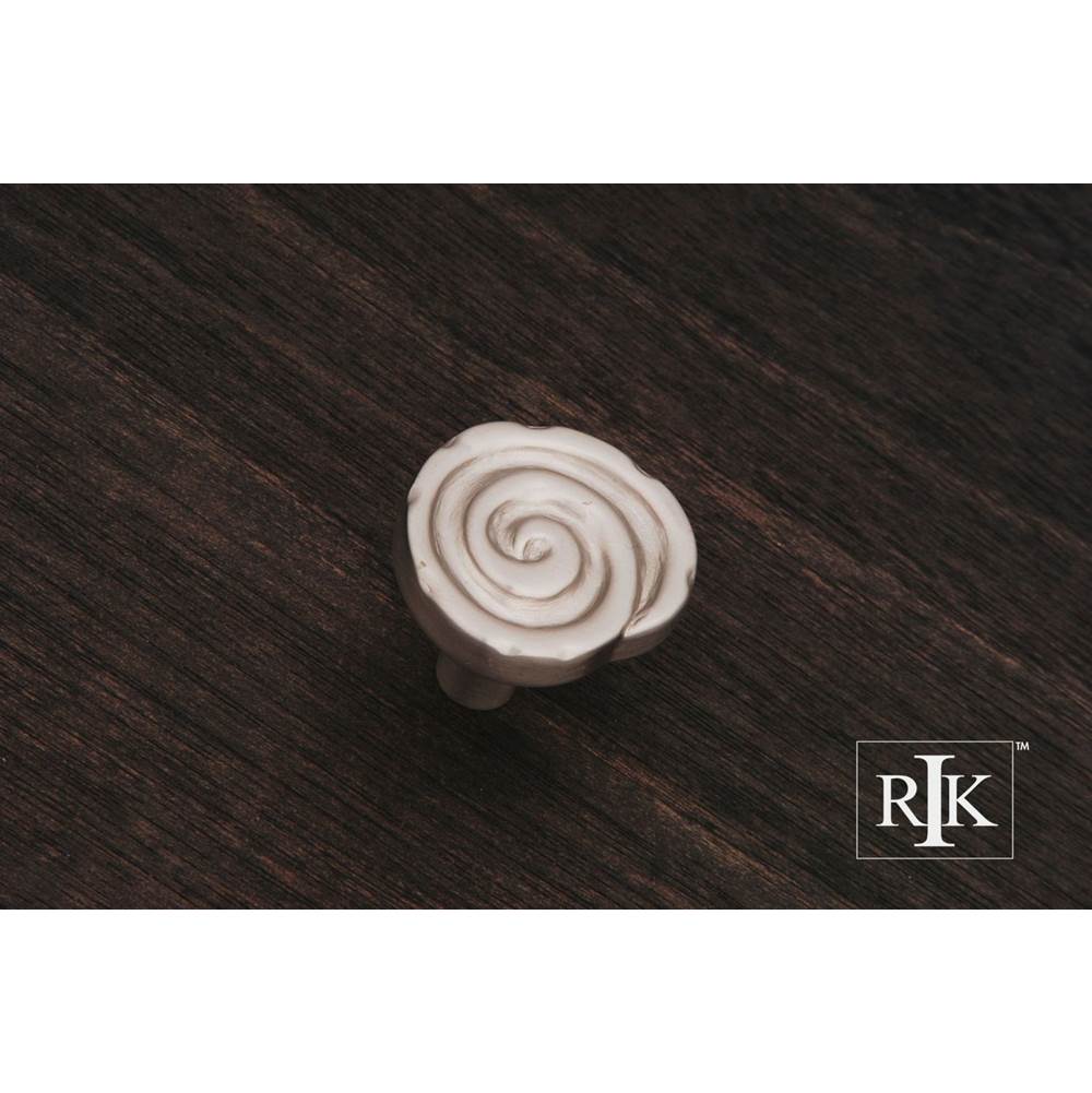RK International - Swirl Knob - Satin Nickel