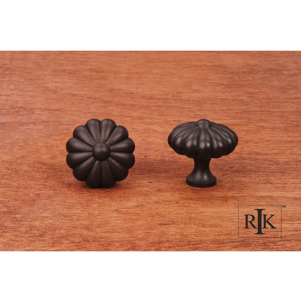 RK International - Large Melon Knob - Oil Rubbed Bronze