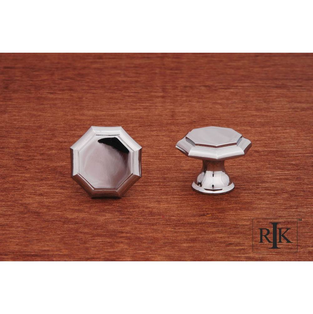 RK International - Octagonal Knob - Chrome