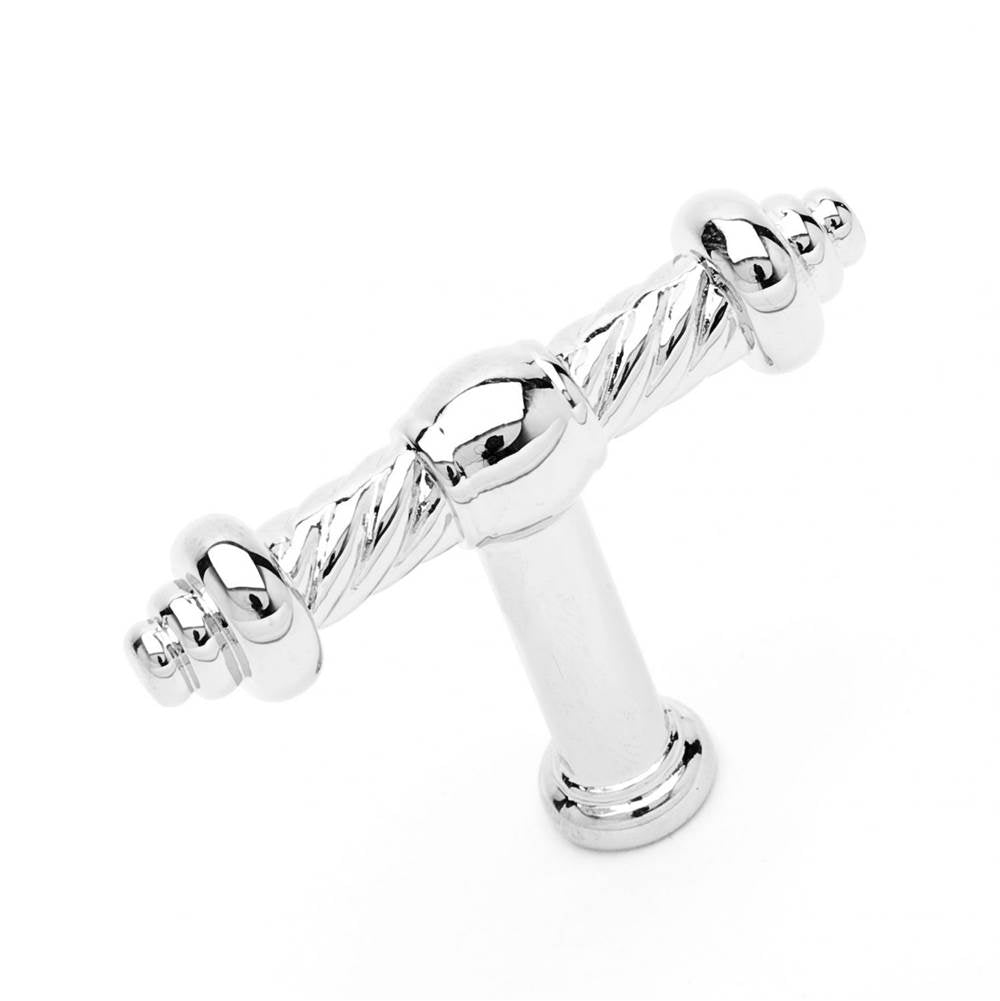RK International - Small Twisted Knob - Polished Nickel