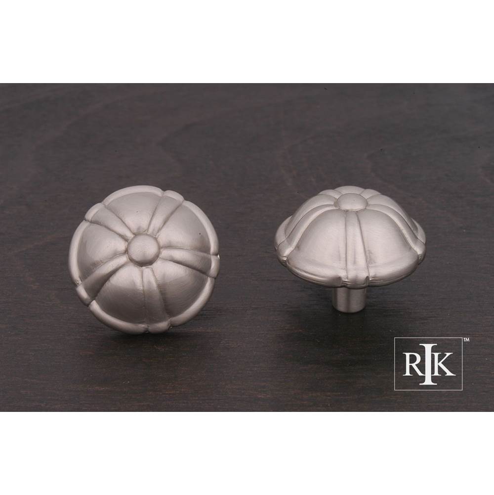 RK International - Large Petal Knob - Satin Nickel