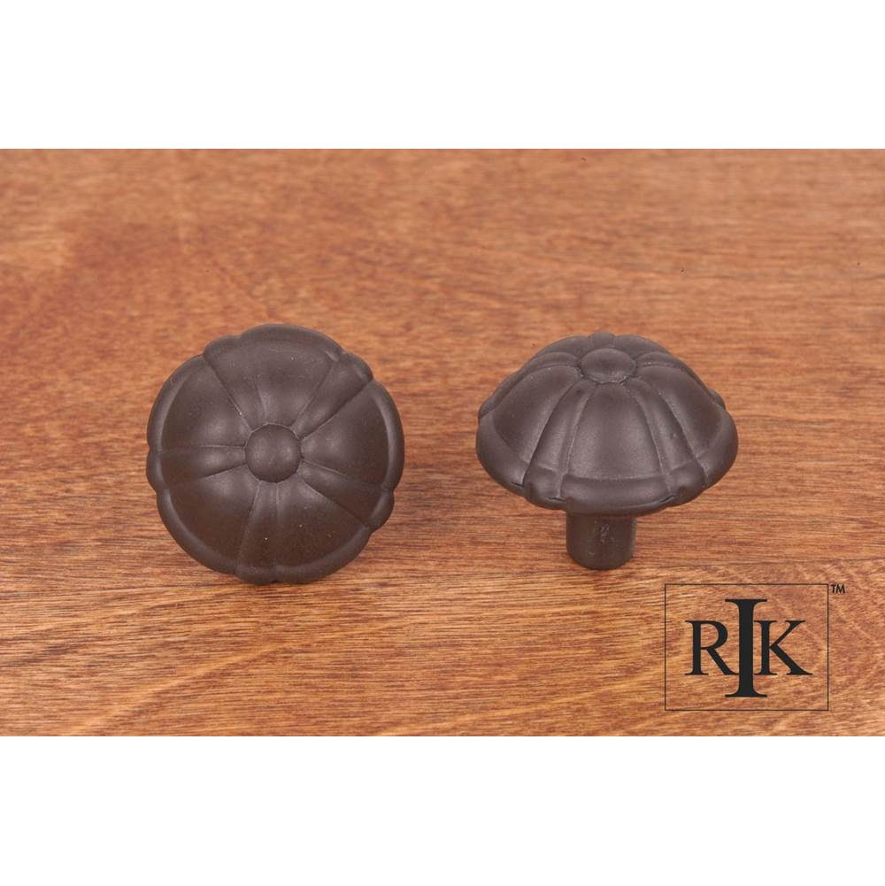 RK International - Small Petal Knob - Oil Rubbed Bronze
