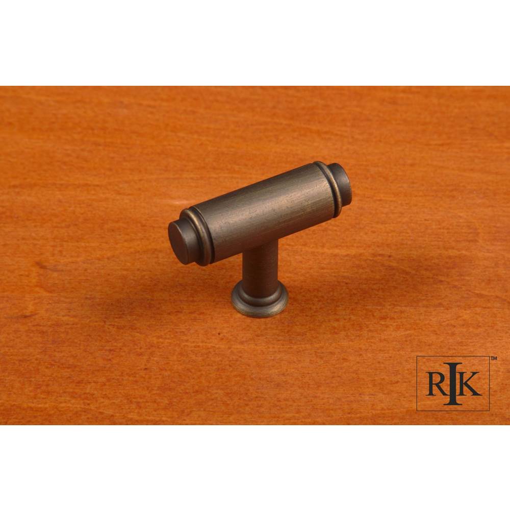 RK International - Large Cylinder Knob - Antique English