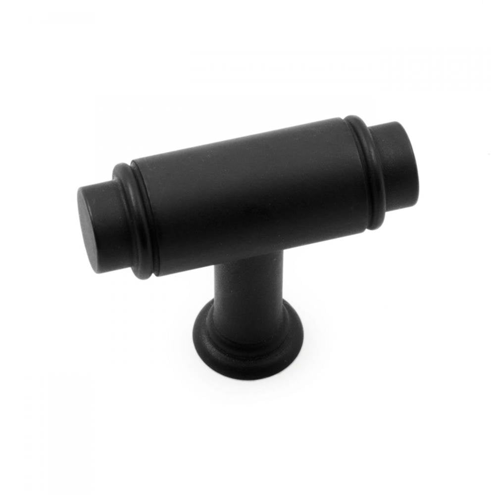 RK International - Small Cylinder Knob - Black