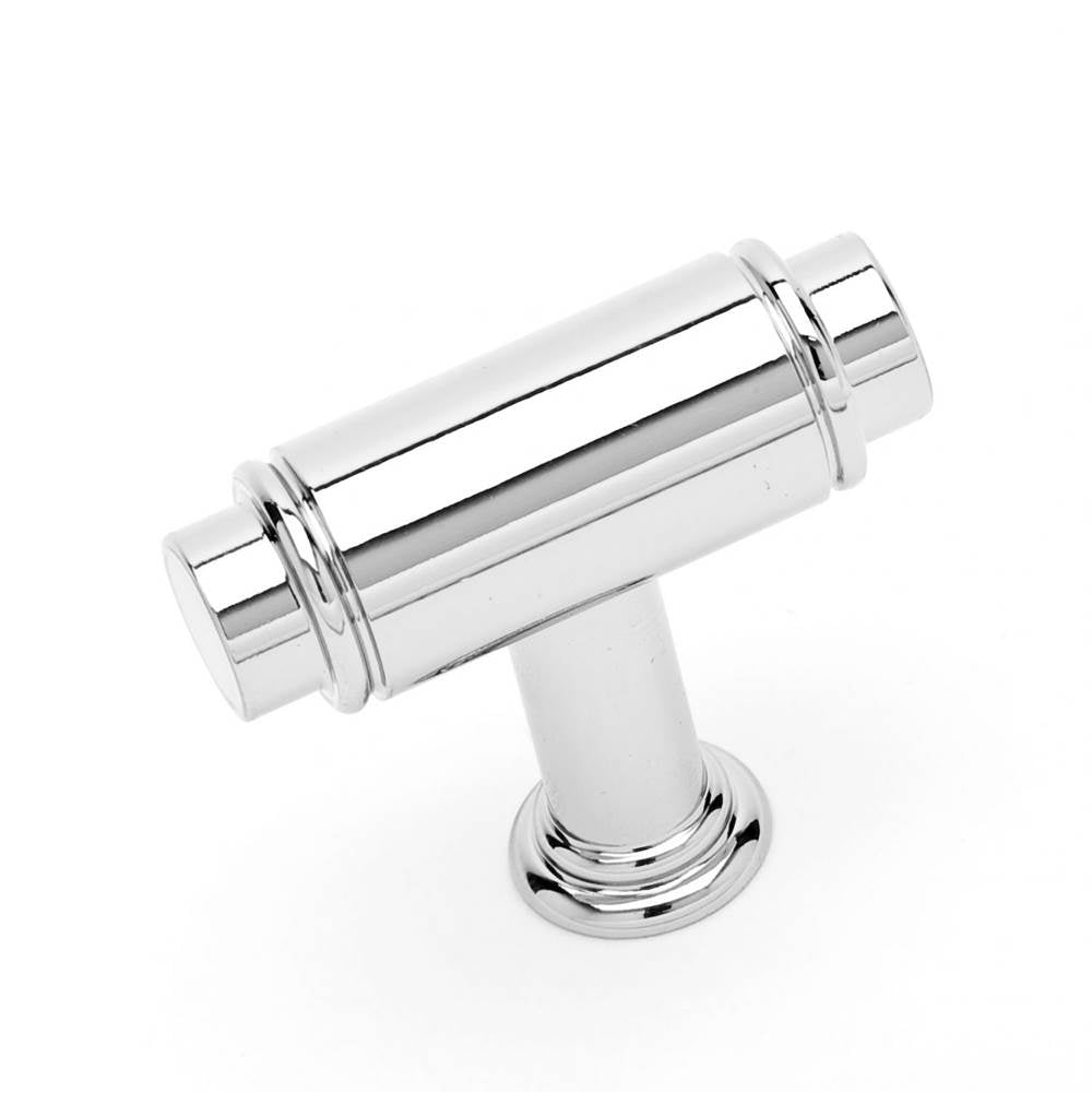 RK International - Small Cylinder Knob - Polished Nickel