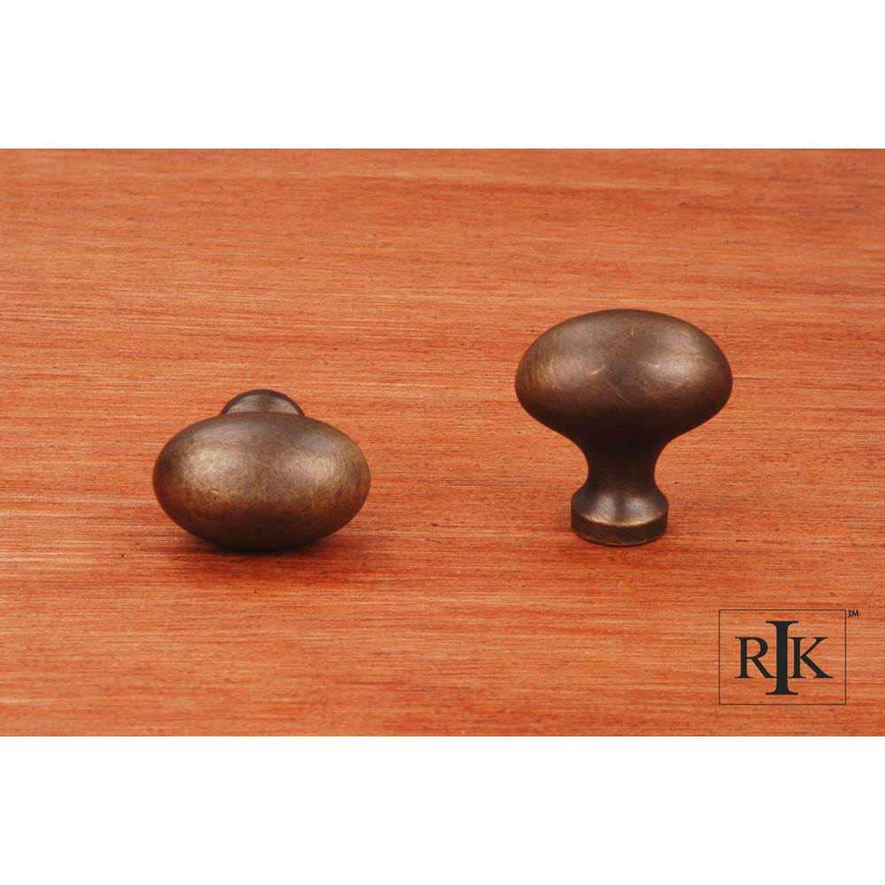 RK International - Oval Knob - Antique English