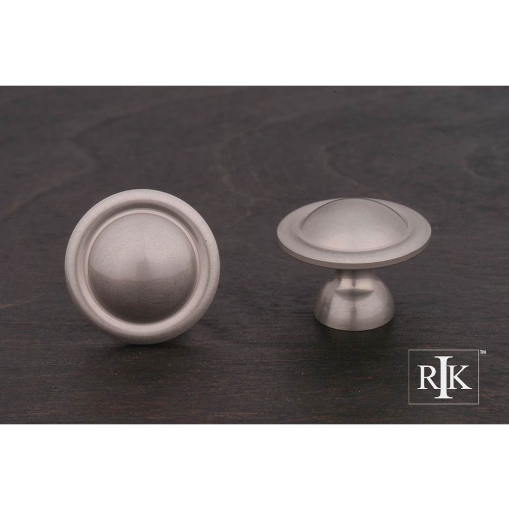 RK International - Small Smooth Dome Knob - Satin Nickel