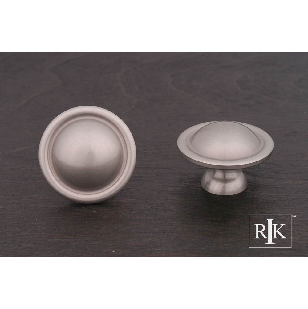 RK International - Large Smooth Dome Knob - Satin Nickel