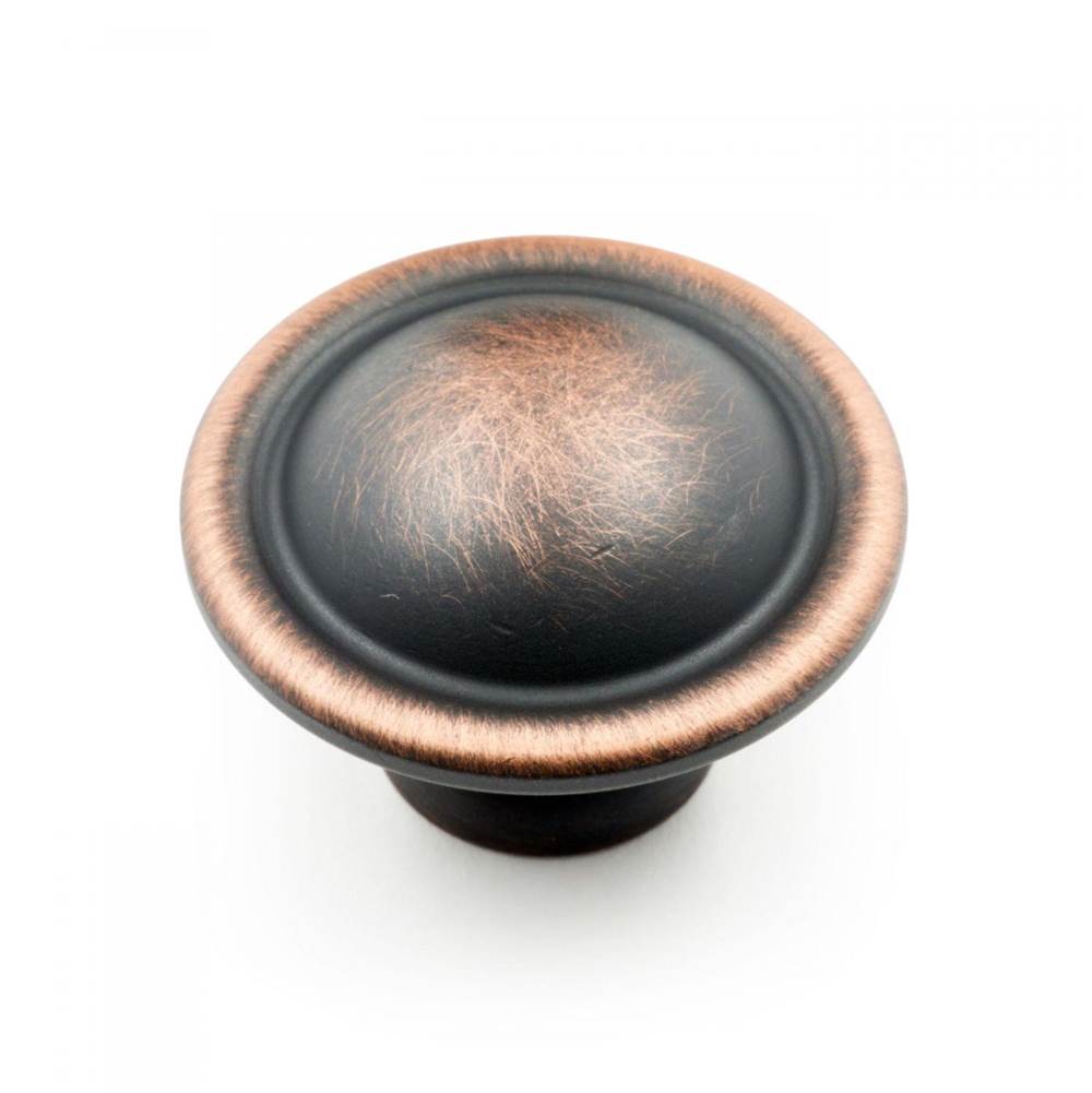 RK International - Large Smooth Dome Knob - Valencia Bronze