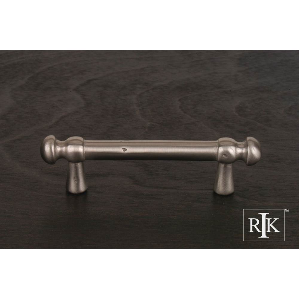 RK International - Distressed Decorative Rod Pull - Satin Nickel