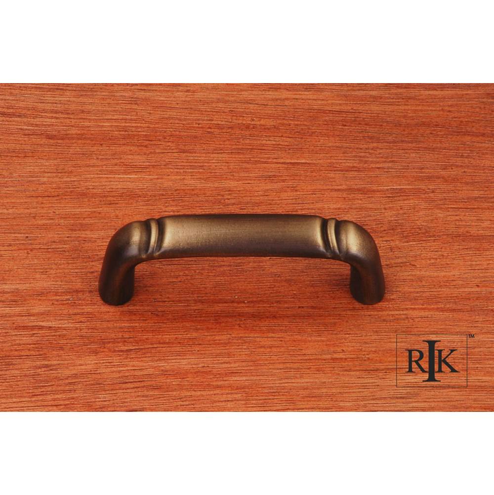 RK International - Smooth Pull with Curved Lines at End - Antique English